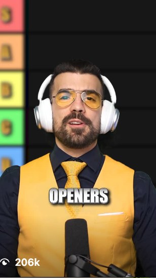 Ranking Cold-Call Openers reel, 206K views